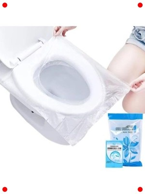 MarkEntegra 50 Adet Tek Kullanımlık Klozet Kapağı Örtüsü