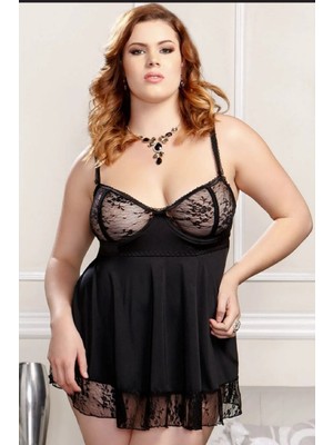 Candy Women Kadın Büyük Beden Gecelik