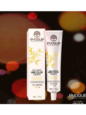 Evoque Milk Therapy Saç Boyası Argan 100ML 6.46 (Koyu Kumral Bakır Kızıl)