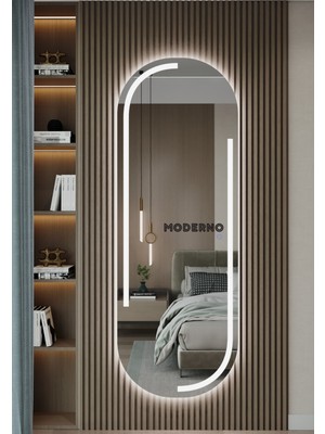 L' Capo 120X6L' Capo 120X60 cm Beyaz Boy Duvar Aynası Ledli Kumlamalı Dokunmatik Özellikli Modern Tasarım0 cm Beyaz Salon Duvar , Boy Duvar Aynası Ledli Kumlamalı Boy Aynası Dokunmatik Özellikli 98525