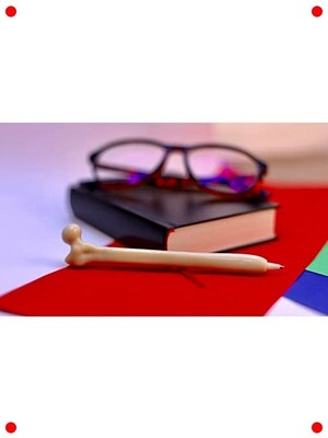 MarkEntegra Anatomi Temalı Kemik Görünümlü Kalem