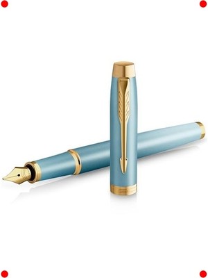 MarkEntegra Ritüel Açık Yeşil Altın Detaylı Dolma Kalem