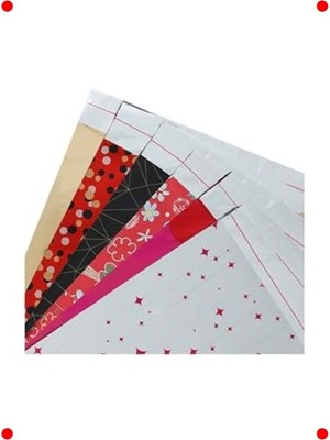 MarkEntegra Kendinden Bantlı Metalize Hediye Poşeti (100 Adet)