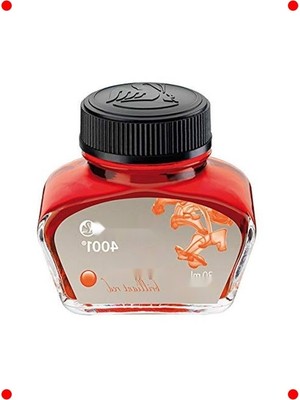 MarkEntegra Dolma Kalem Şişe Mürekkep Kırmızı 30ML