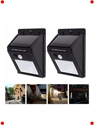 MarkEntegra 20 LED Güneş Enerjili Bahçe Aydınlatması