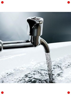 MarkEntegra Süzçli Uzun Bahçe ve Lavabo Musluğu