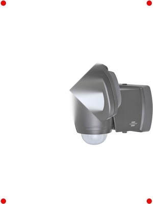 MarkEntegra Hareket Sensörlü Pilli Dış Mekan LED Spot Lamba