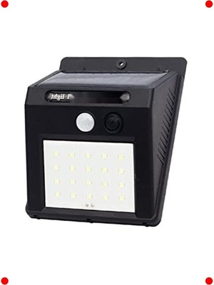 MarkEntegra Sensörlü Duvar Tipi 20 LED Dış Mekan Aplik Lamba