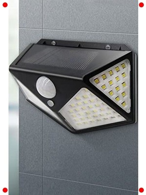 MarkEntegra 100 LED Güneş Enerjili Dış Mekan Aplik Lamba