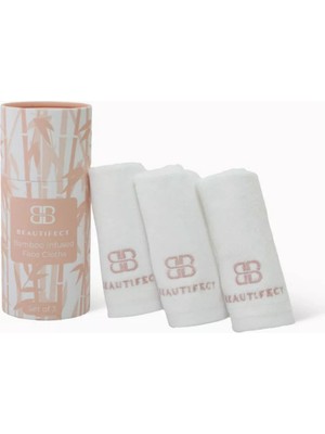 Beautifect Bambu Karışımlı Lüks Yüz Bezleri 3’lü Doğal & Antibakteriyel