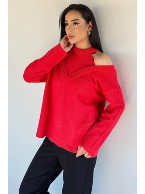 Gülseli Halter Yaka Kadın Triko Bluz P-00020154