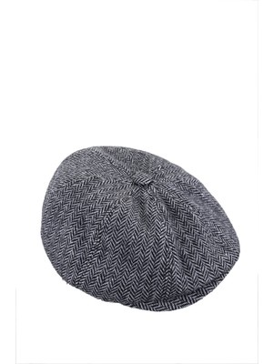 Tamer Tanca Erkek Tekstil Gri London Şapka 524 1146 Spk SK25-26 A.grı