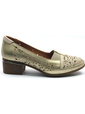 Venüs Tidro Hakiki Deri Comfort Ortopedik Kadın Klasik Topuklu Ayakkabı