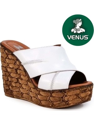 Venüs Pruh Hakiki Deri Kadın Terlik