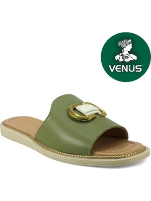 Venüs Drion Hakiki Deri Kadın Terlik