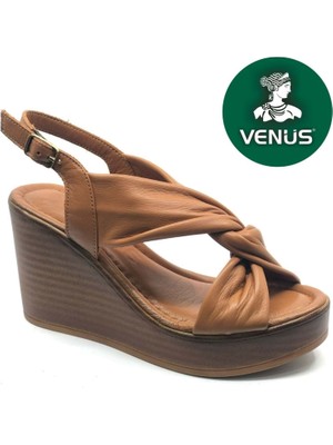 Venüs Victorr Hakiki Deri Comfort Ortopedik Kadın Sandalet