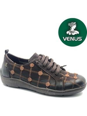 Venüs Riwgin Hakiki Deri Ortopedik Kadın Casual Ayakkabı