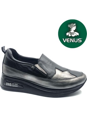 Venüs Landro Hakiki Deri Ortopedik Oxford Kadın Aır-Flow Taban Klasik Ayakkabı