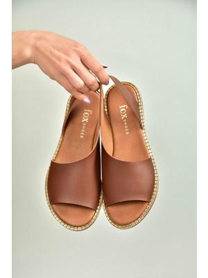 Fox Shoes U876860609 Kahverengi Kadın Sandalet