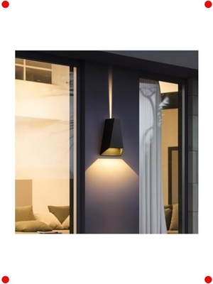 MarkEntegra Su Geçirmez Çift Taraflı Duvar Lambası - Sıcak Işık