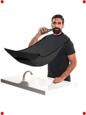 MarkEntegra Vantuzlu Pratik Sakal & Saç Kesme Önlüğü