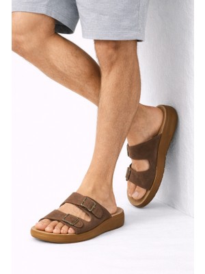 Wordex Sue 5352 Erkek Çift Toka Plaj Havuz Bahçe Hafif Günlük Terlik