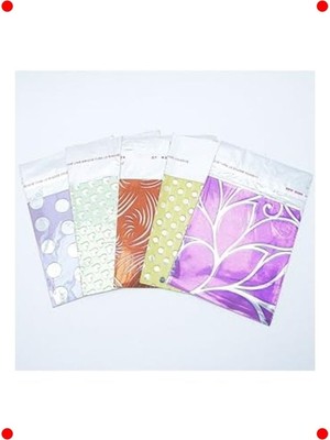 MarkEntegra Metalize Bantlı Mini Hediye Poşetleri, 100 Adetlik Paket