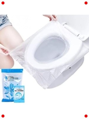 MarkEntegra 50 Adet Tek Kullanımlık Klozet Kapağı Örtüsü | Seyahat