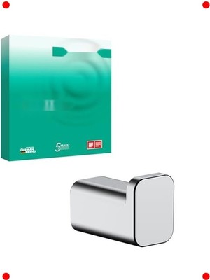 MarkEntegra Krom Kaplama Tekli Banyo Duvar Askısı