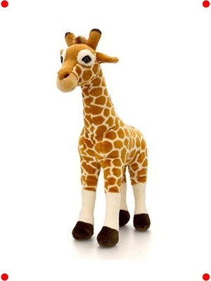 MarkEntegra Akta Duran Yumuşak Zürafa Peluş Oyuncak 35 cm