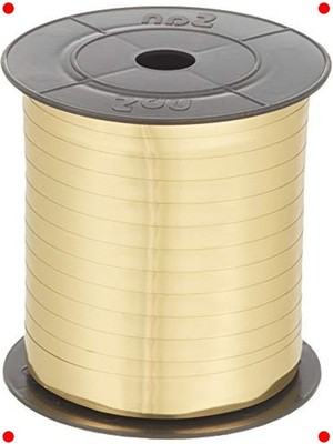 MarkEntegra Metalik Altın Rafya Ipi - 8mm x 200M Rulo