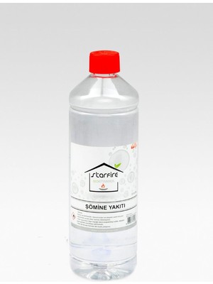 Starfire Bioetanol Şömine Yakıtı - Kokusuz, Dumansız, Çevre Dostu Bacasız Şömine Yakıtı (1 Lt)