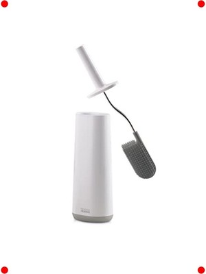 MarkEntegra Esnek Tuvalet Fırçası (Beyaz/gri)