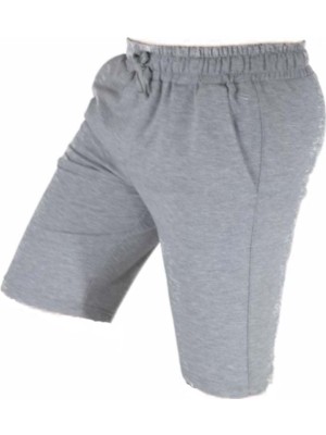 Crosstime Pamuklu Erkek Şort - Gri - M