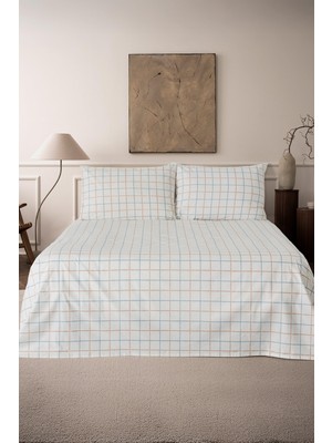 Soley Mix & Match | Vero | %100 Pamuk Çift Kişilik Çarşaf Seti