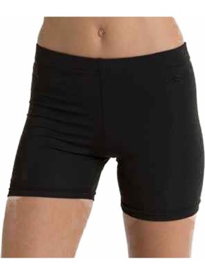 Crosstime Bayan Kısa Tayt Likra - Siyah - Xl