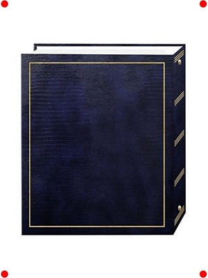 MarkEntegra Manyetik Yapışkanlı Fotoğraf Albümü - 100 Sayfa - Lacivert