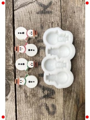 MarkEntegra Kardan M Ni Silikon Mum Kalıbı (4'lü)