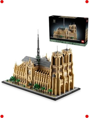 MarkEntegra Notre Dame Katedrali Mimari Model Seti - 4383 Parça