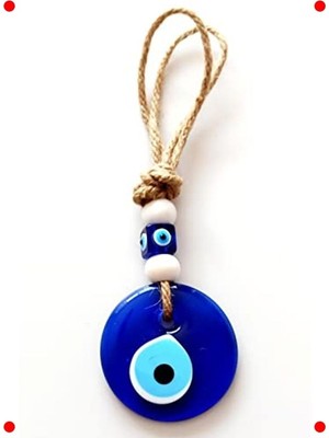 MarkEntegra Cam Nazar Boncuğu Duvar Süsü, 7 cm