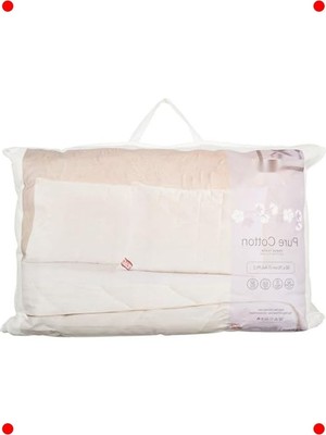 MarkEntegra %100 Pamuk Kapitoneli Yastık Beyaz 50X70 cm