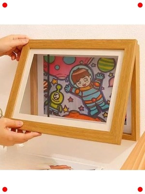 MarkEntegra Sanat Eseri Sergileme Çerçevesi - A4 Ahşap