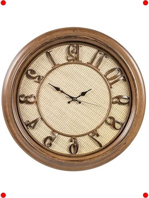 MarkEntegra Modern Tasarım Duvar Saati - 46 cm Çapında Dekoratif