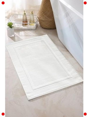 MarkEntegra 2'li Beyaz %100 Pamuk Ayak Hsu 50X70 cm