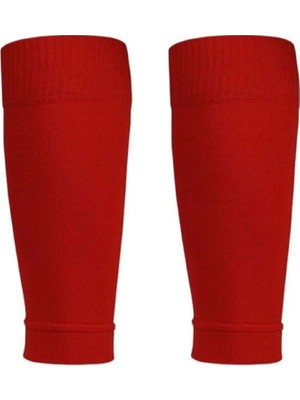 Demirci Futbol Çorabı Tozluk Kesik Tabansız - Kırmızı - Std