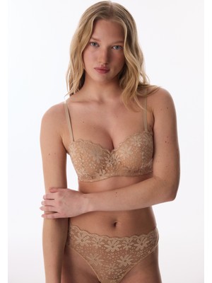 Penti Bej Affordable Lotus Straplez Sütyen