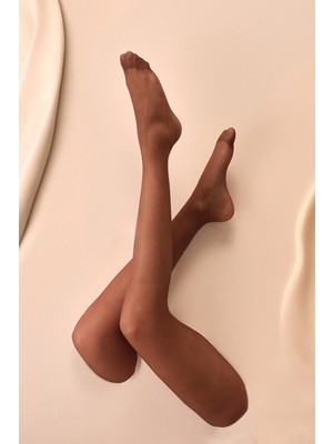 Penti Cream Maxi Külotlu Çorap