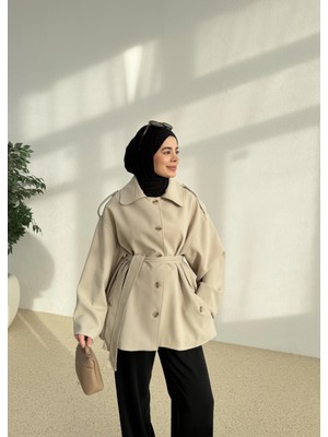 Moda Aksa 7651 Meri Trenç Taş