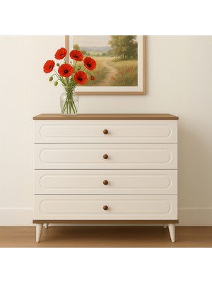 Eymense Kemer 4 Çekmeceli Şifonyer