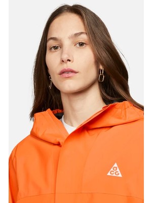 Nike Acg Women's Storm-Fıt Water-Resistant Lightweight Jacket Orange Outdoor Suitici Spor Ceket Turuncu